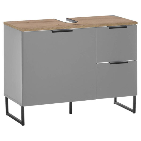 Waschbeckenunterschrank Denver
grau matt Eiche Evoke Coast Nachbildung B/H/T: ca. 80x60x35 cm
