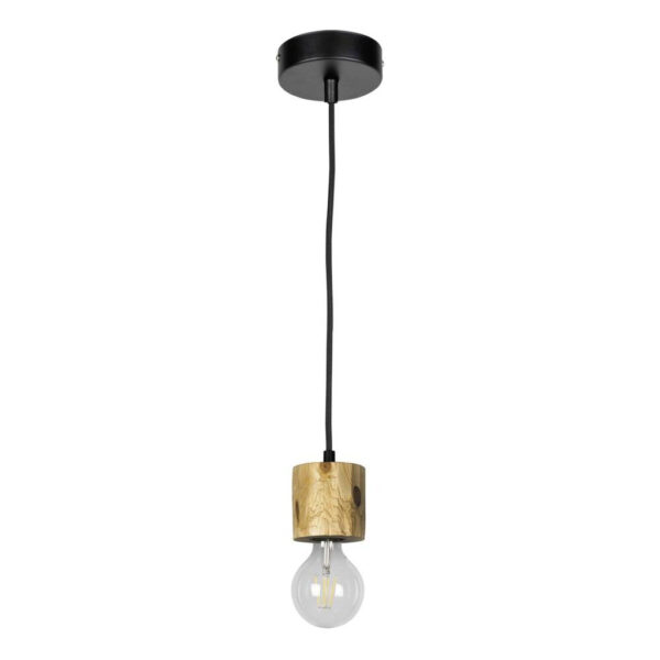 5905840209420 SPOT Light Pendelleuchte Pino
schwarz kiefer Metall Kiefer L/D: ca. 100x10 cm E27 1 Brennstellen