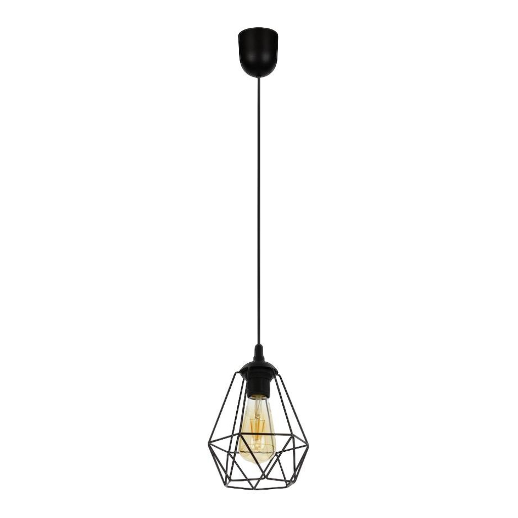 SPOT Light Pendelleuchte Emerald
schwarz Metall L/D: ca. 110×17 cm E27 1 Brennstellen
