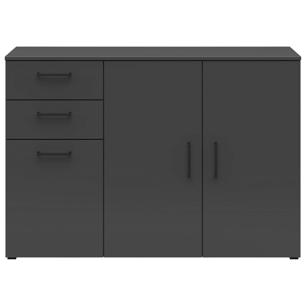 POCO Kommode Multi-Stauraum Typ 28 anthrazit B/H/T: ca. 120x83x40 cm