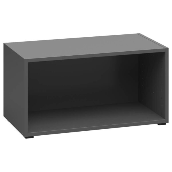 Regal System 64
anthrazit matt B/H/T: ca. 64x32x33 cm