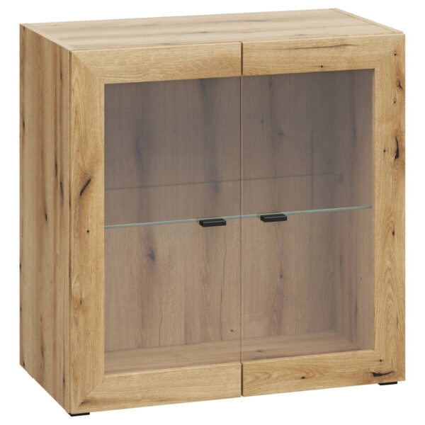 5905918135187 Vitrine System 64
Eiche Evoke Oak Nachbildung B/H/T: ca. 64x64x35 cm