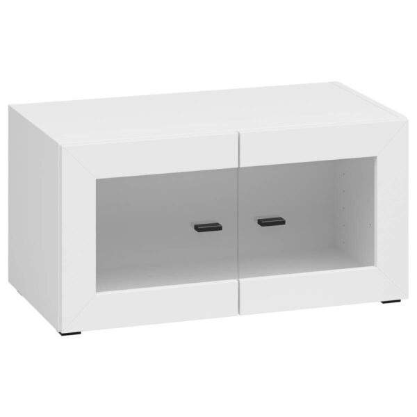 Vitrine System 64
weiß B/H/T: ca. 64x32x35 cm