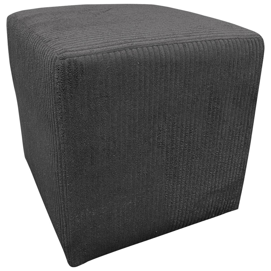 POCO Hocker Tok Lagos schwarz schwarz Kunststoff Styropor Schaumstoff Kord B/H/T: ca. 45x42x45 cm