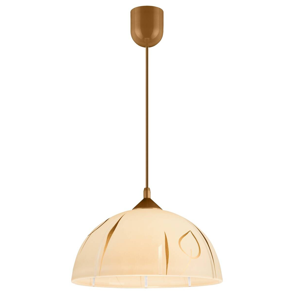Lamkur Pendelleuchte Marcy
gold Glas H/L: ca. 70×30 cm E27 1 Brennstellen