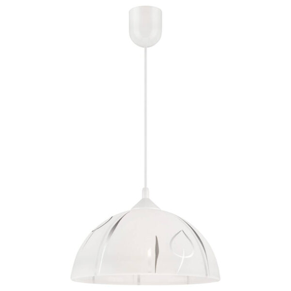 Lamkur Pendelleuchte MARCY 28057
silber Glas H/L: ca. 70x30 cm E27 1 Brennstellen