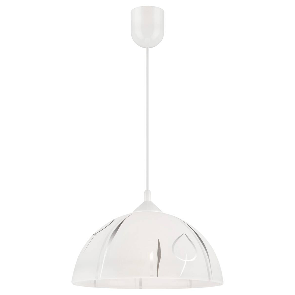 Lamkur Pendelleuchte MARCY 28057
silber Glas H/L: ca. 70×30 cm E27 1 Brennstellen