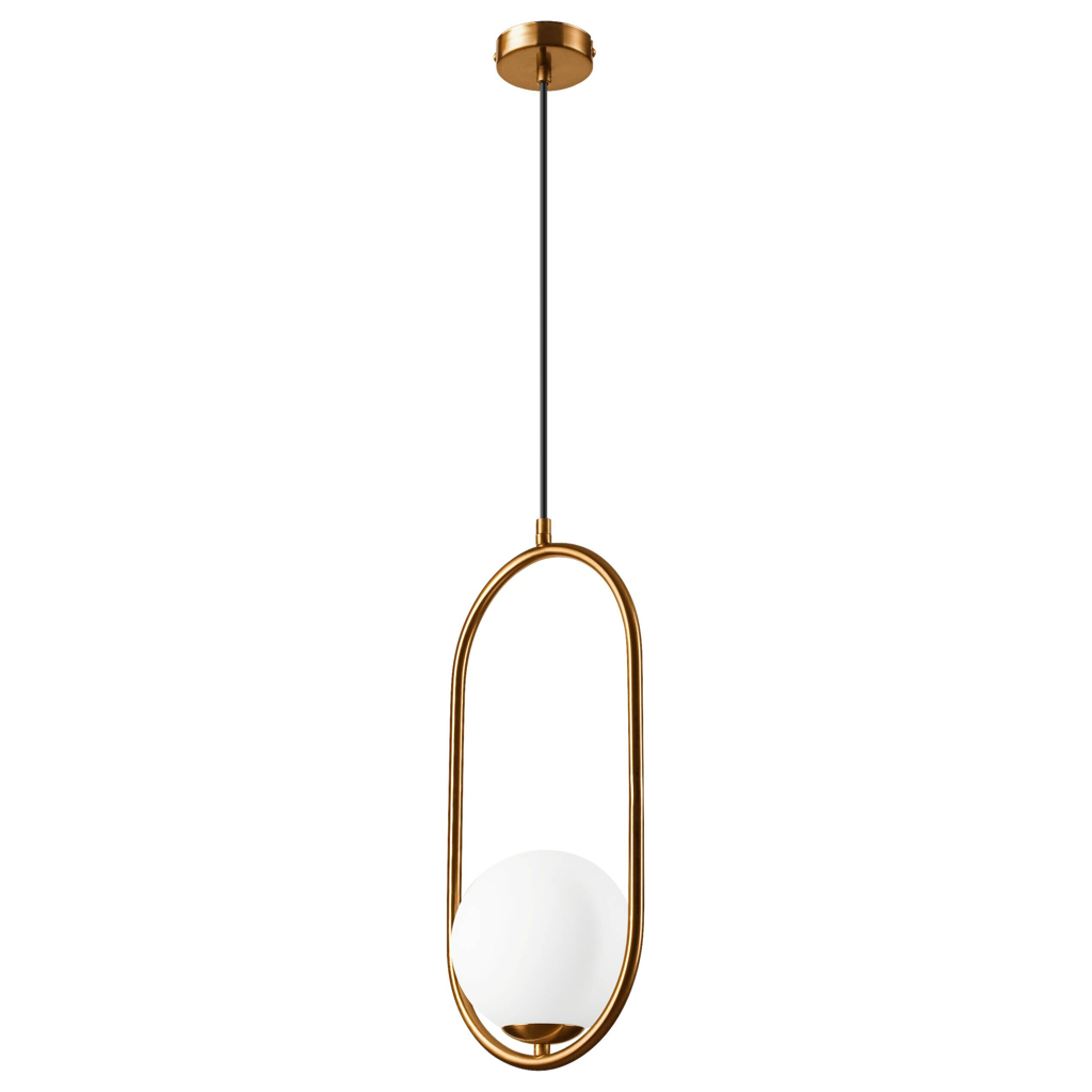 Lamkur Pendelleuchte AMBER 47478
messing Glas Metall H/L: ca. 140×20 cm G9 1 Brennstellen