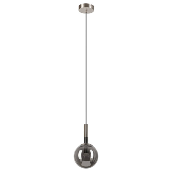 Lamkur Hängeleuchte Rollo
Chrom Glas Stahl B/H/L: ca. 15x120x15 cm 1 Brennstellen