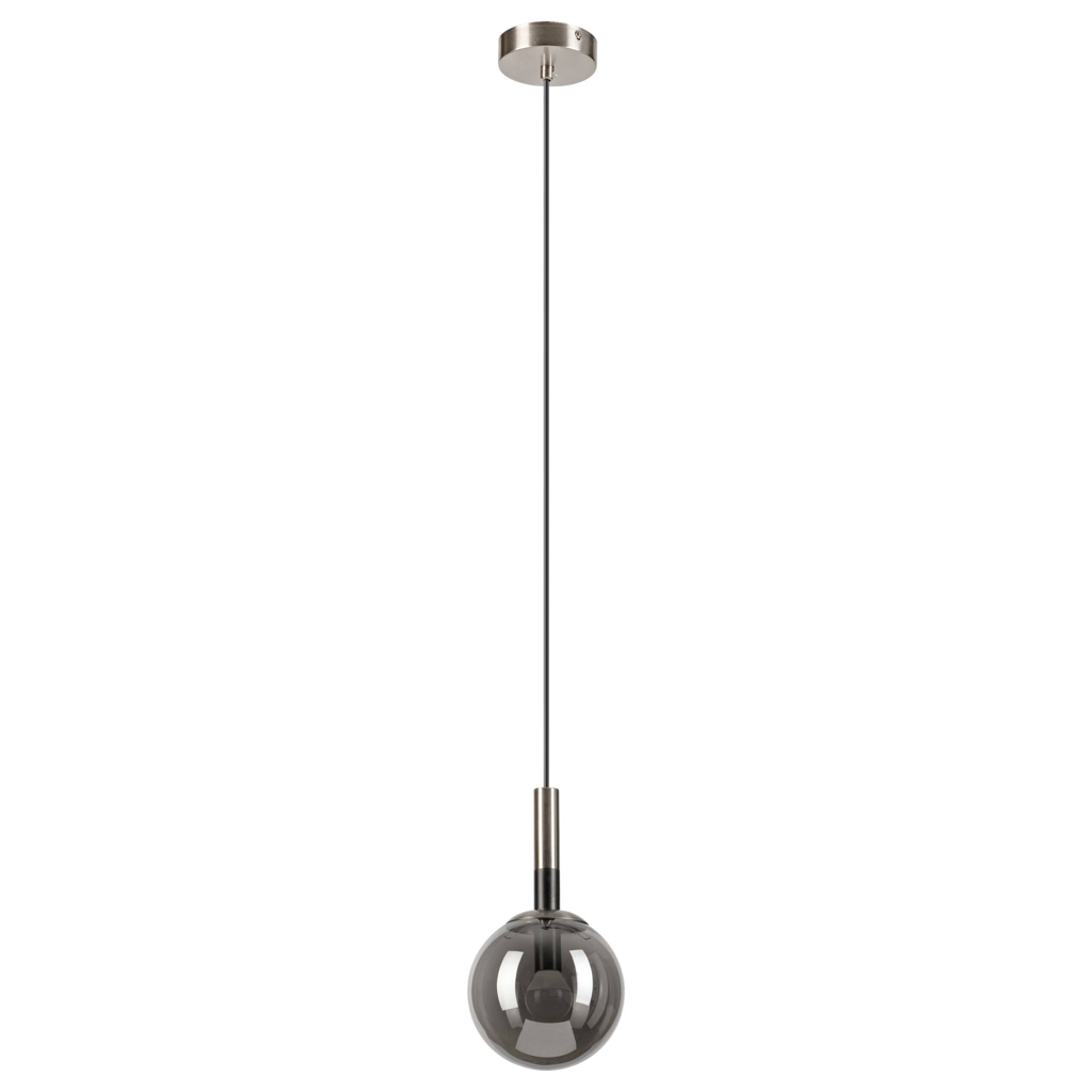 Lamkur Hängeleuchte Rollo
Chrom Glas Stahl B/H/L: ca. 15x120x15 cm 1 Brennstellen