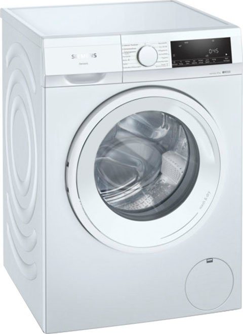 SIEMENS Waschtrockner iQ300 WN34A141, 9 kg, 5 kg, 1400 U/min, Wash & Dry 60', aquaStop®, varioSpeed Option, autoDry-Technologie