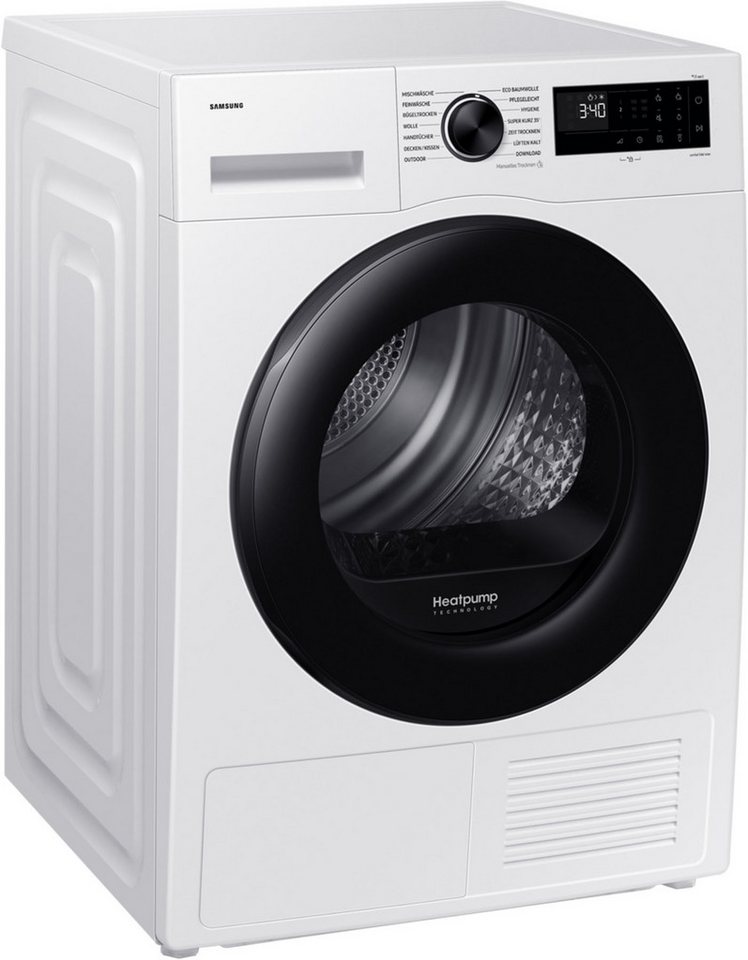 Samsung Wärmepumpentrockner DV5000D DV9D5-CW, Optimal Dry ‑ Intelligent Trocknen mit Sensoren
