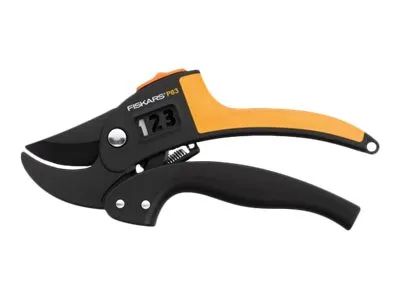 Fiskars PowerStep P83 – Gartenschere – FiberComp (glasfaserverstärktes Polyamid)