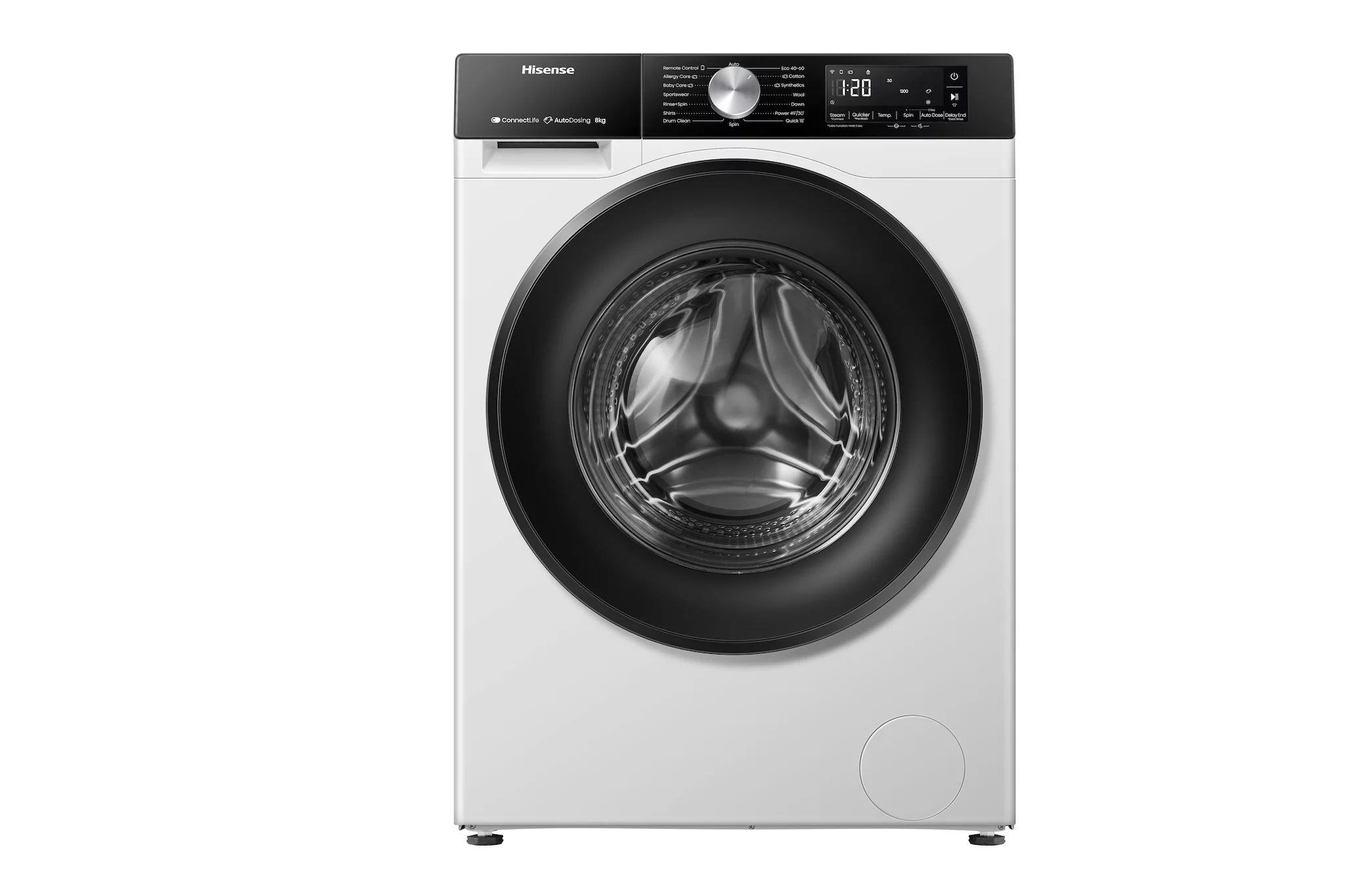 Hisense WF3S8045BW3 Waschmaschine 8kg, 1400U/min