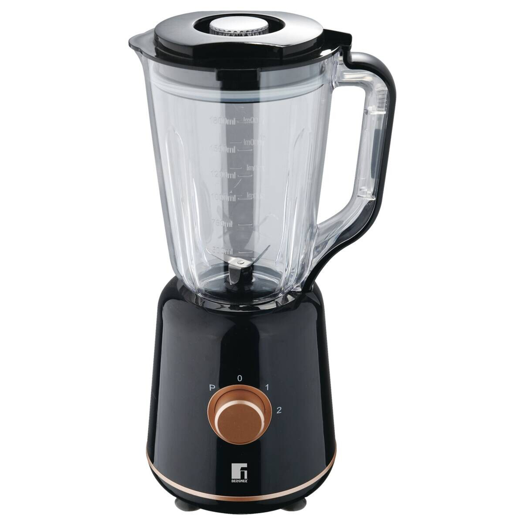 BERGNER Stabmixer schwarz Stahl Kunststoff B/H/L: ca. 18x40,5x20,5 cm