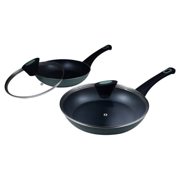 SAN IGNACIO Pfannenset ICAN schwarz Aluminium 4 tlg SAN IGNACIO Pfannenset ICAN schwarz Aluminium 4 tlg