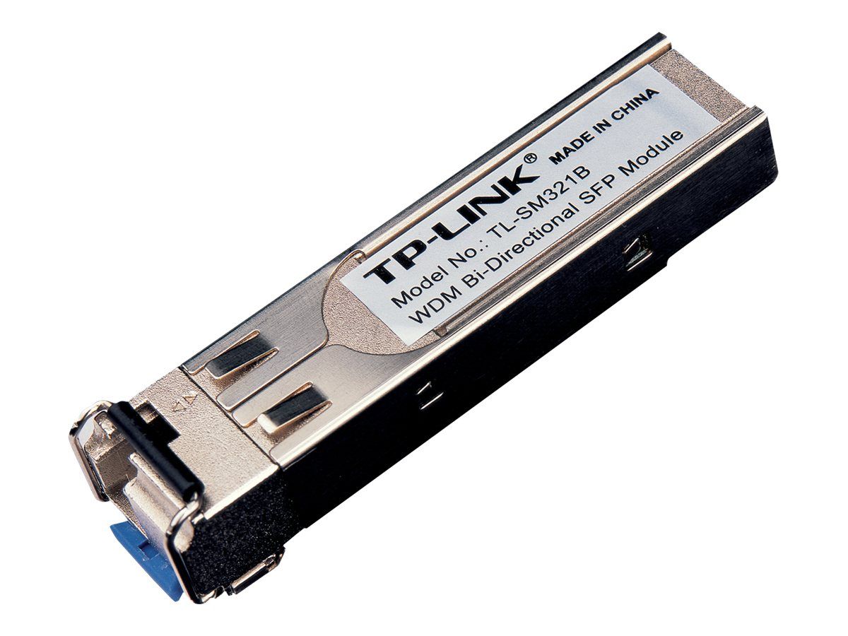 TP – LINK TL – SM321B – SFP (Mini – GBIC) – Transceiver – Modul – GigE – 1000Base – BX – LC/UPC Einzelmodus – bis zu 10 km – 1310 (TX)