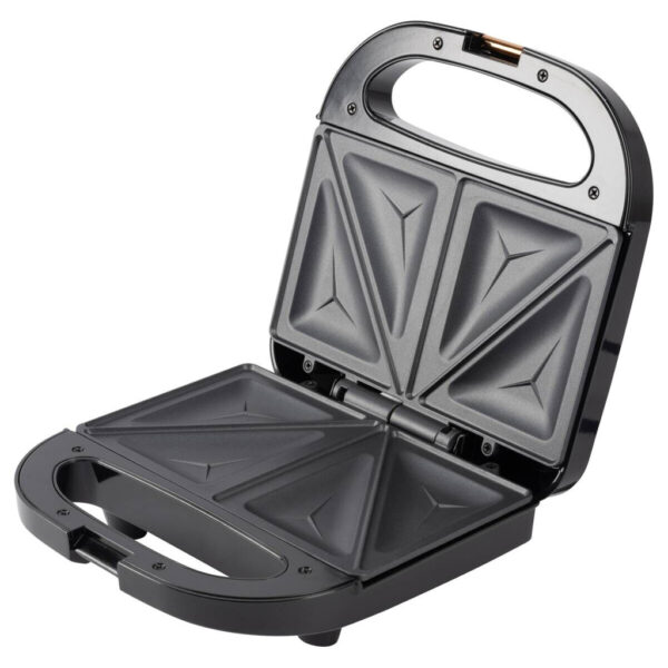 BERGNER Sandwichtoaster BG-53005-CP schwarz Kupfer Aluminium Kunststoff B/H/L: ca. 22x9x22 cm BERGNER Sandwichtoaster BG-53005-CP schwarz Kupfer Aluminium Kunststoff B/H/L: ca. 22x9x22 cm