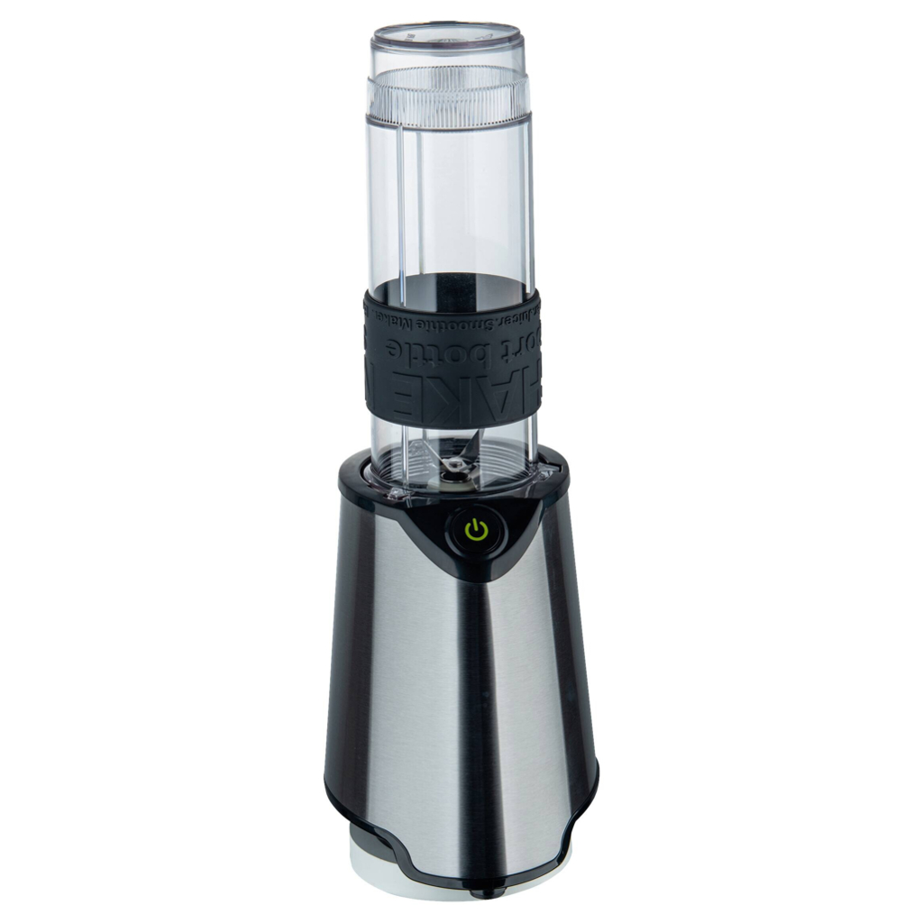 BERGNER Standmixer BG-51027-BK silber Kunststoff Silikon B/H/L: ca. 12x35x14 cm