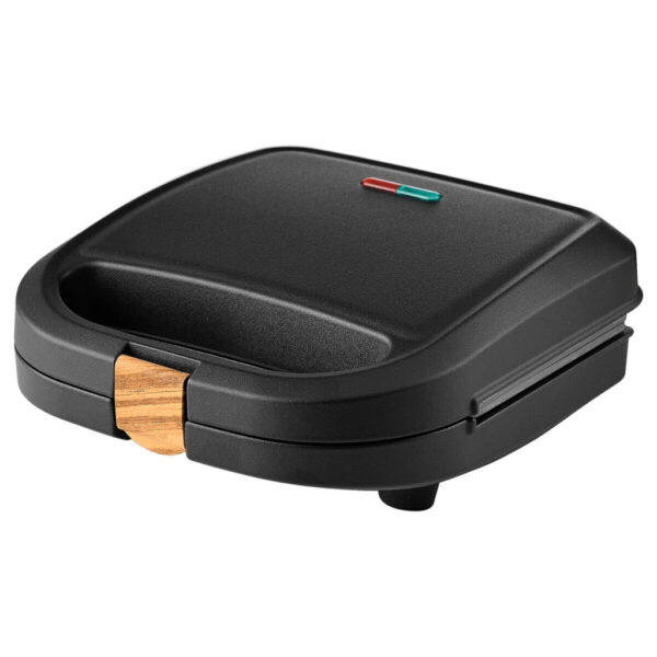 BERGNER Sandwichmaker schwarz B/H/L: ca. 24,5x11,5x24 cm