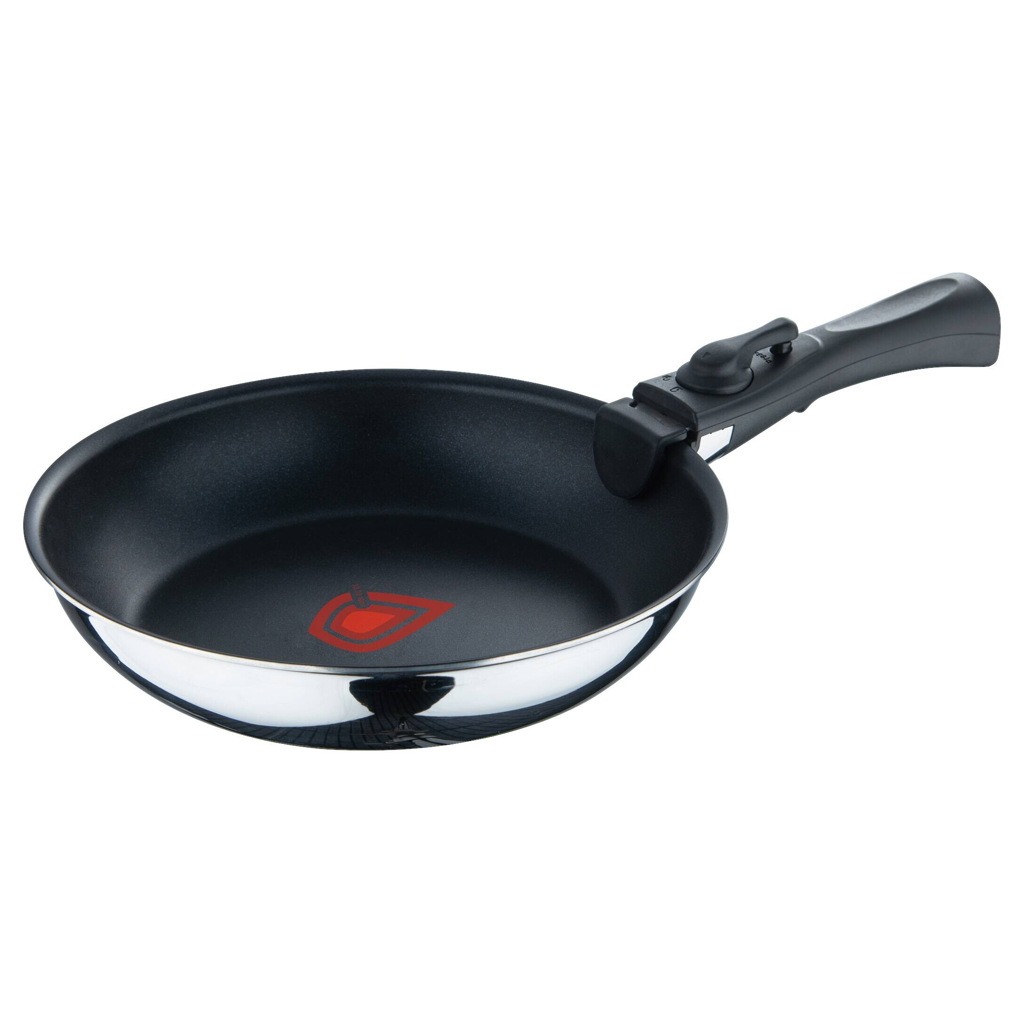 BERGNER Pfannenset Click&Cook silber Aluminium 3 tlg
