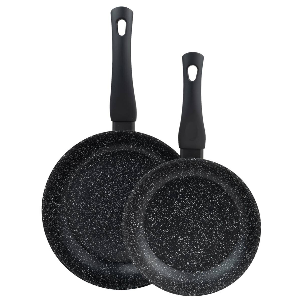 SAN IGNACIO Pfannen-Set IBON BLACK schwarz Aluminium 2 tlg