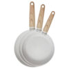 SAN IGNACIO Pfannenset ACACIA weiß Aluminium 3 tlg