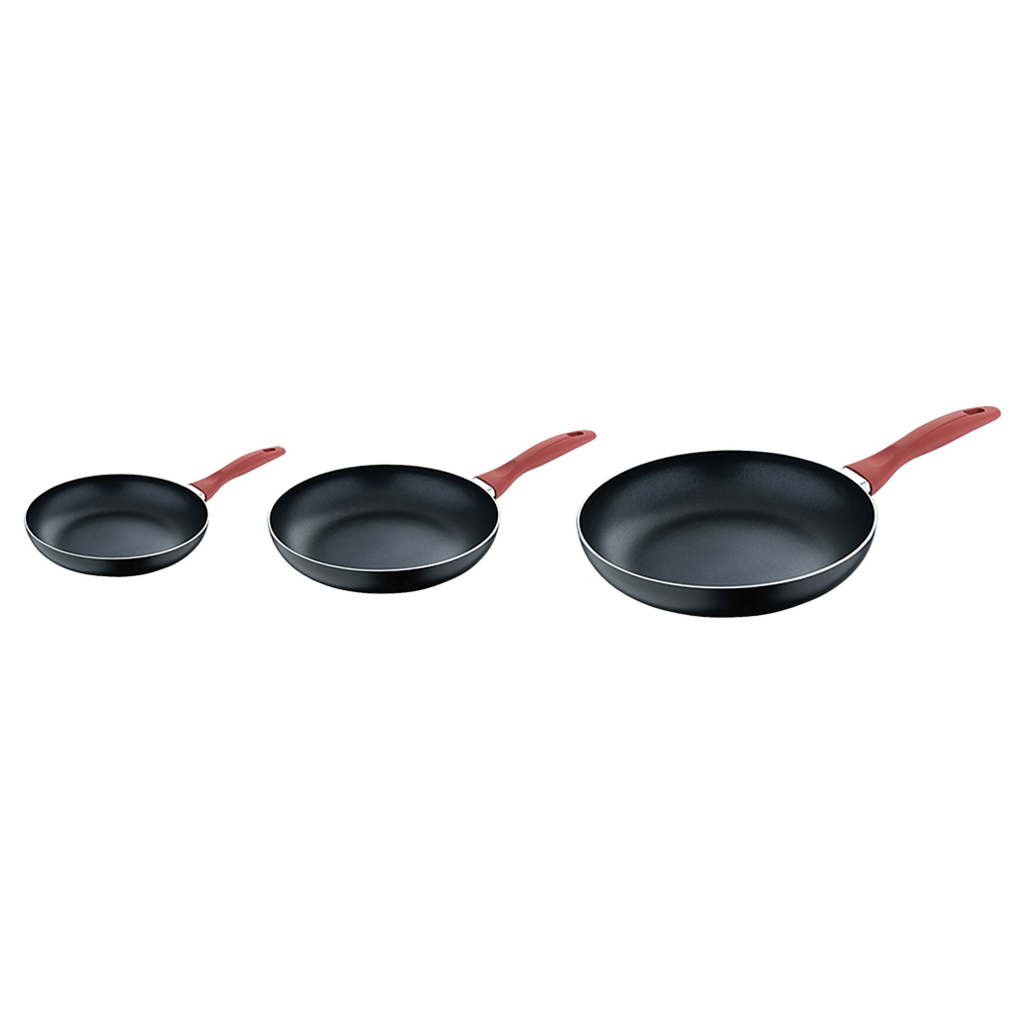SAN IGNACIO Pfannenset NAVY MAPLE schwarz Aluminium 3 tlg