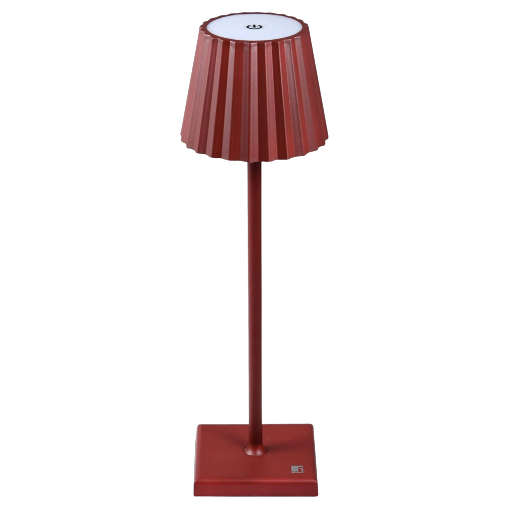 BERGNER LED-Tischleuchte Maroon
rot B/H: ca. 11,6×38 cm