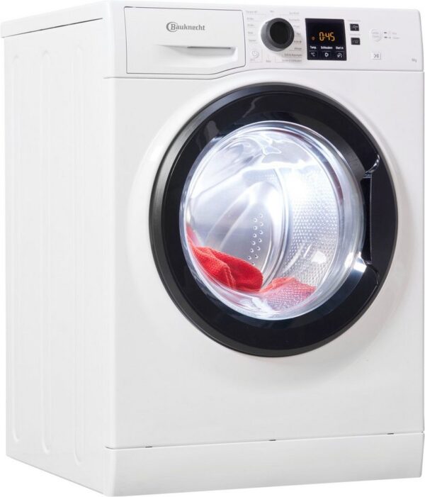 BAUKNECHT Waschmaschine Super Eco 948 A, 9 kg, 1400 U/min, 4 Jahre Herstellergarantie, Kurz 45 Minuten und 40° Antiflecken BAUKNECHT Waschmaschine Super Eco 948 A, 9 kg, 1400 U/min, 4 Jahre Herstellergarantie, Kurz 45 Minuten und 40° Antiflecken