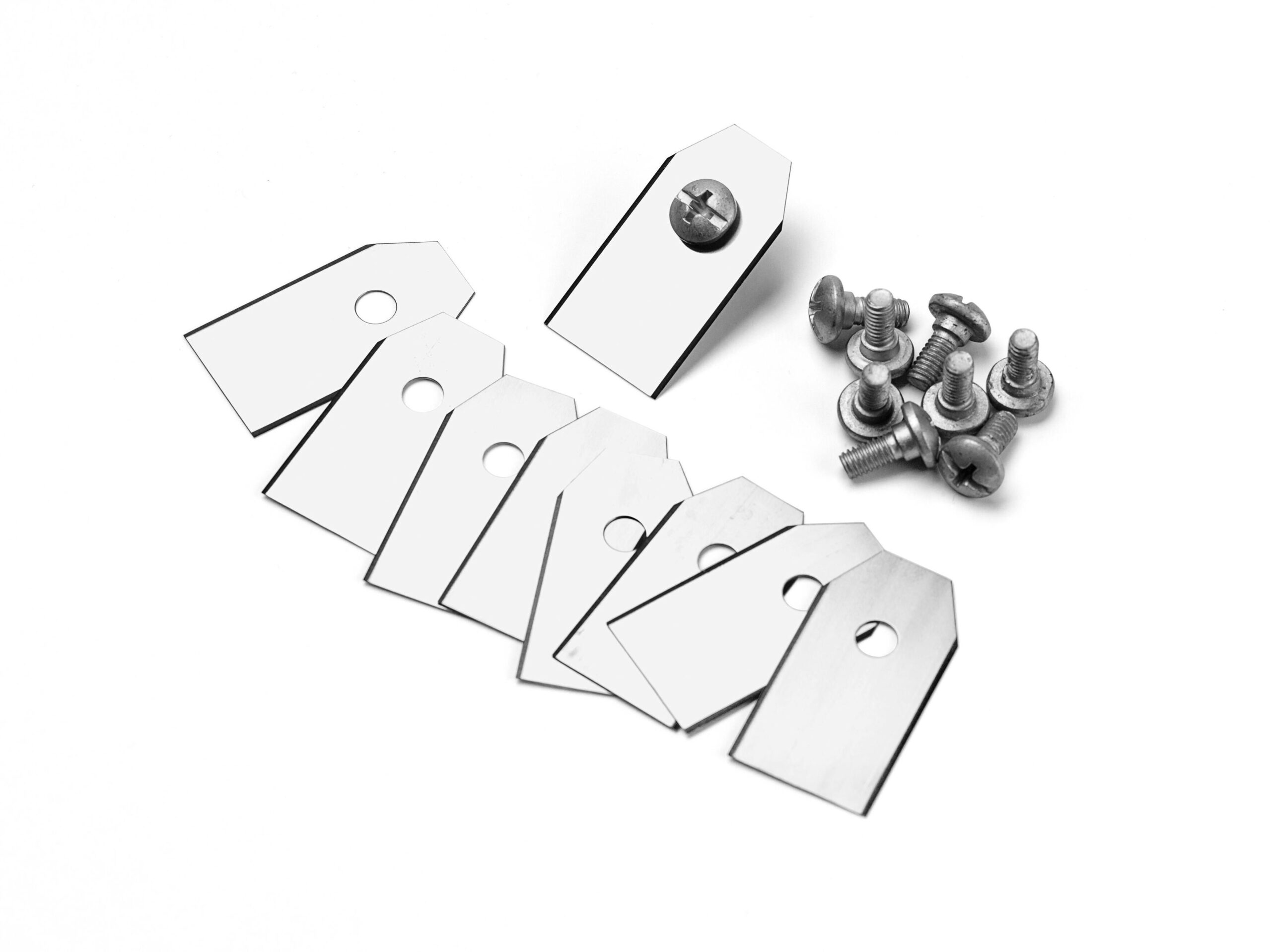 Husqvarna Ersatzmesser 300 teilig Longlife Messer mit zwei Schneiden 0, 60 mm, Karbon, 300 St.