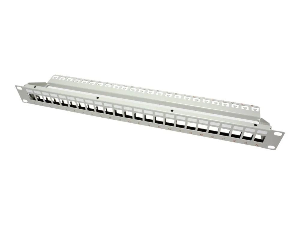 ROLINE Patch Panel – Hellgrau – 48.3 cm (19″)
