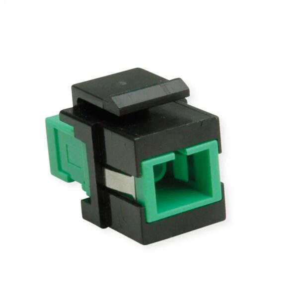 ROLINE Keystone LWL – Adapter SC/SC Simplex, single Mode, OS2, APC