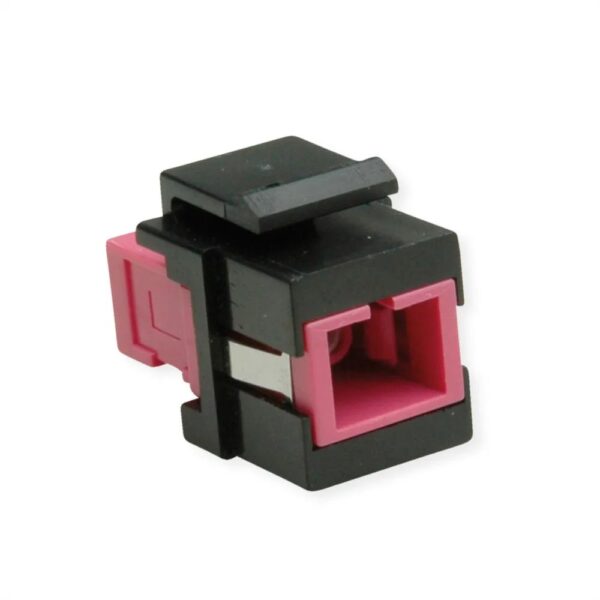 ROLINE Keystone LWL – Adapter SC/SC Simplex, Multimode, OM4
