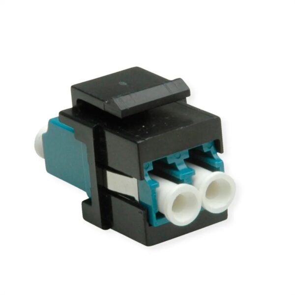 7630049633216-1 ROLINE Keystone LWL – Adapter LC/LC Duplex, single Mode, OS2