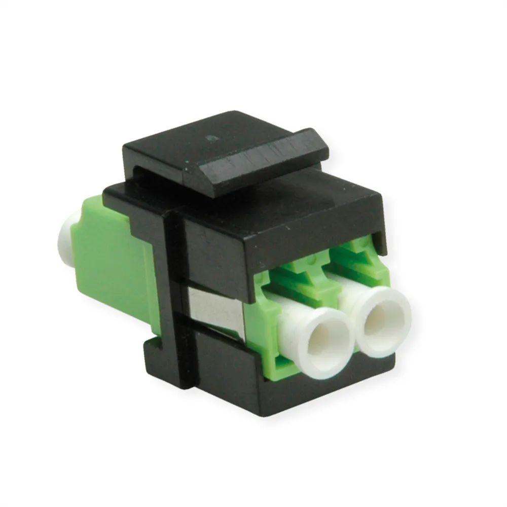 ROLINE Keystone LWL – Adapter LC/LC Duplex, Multimode, OM5