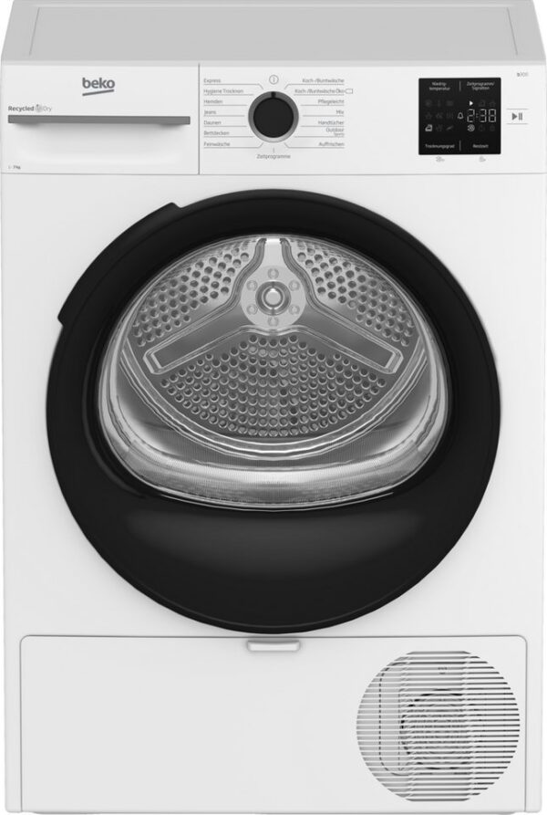 BEKO Wärmepumpentrockner BM3T37249W, AquaWave Schontrommel schont Ihre Wäsche BEKO Wärmepumpentrockner BM3T37249W, AquaWave Schontrommel schont Ihre Wäsche