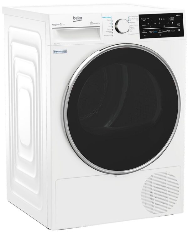 Beko Wärmepumpentrockner B5T62243W, Knitterschutz, WiFi, Silent-Programm, Allergikergeeignet Beko Wärmepumpentrockner B5T62243W, Knitterschutz, WiFi, Silent-Programm, Allergikergeeignet