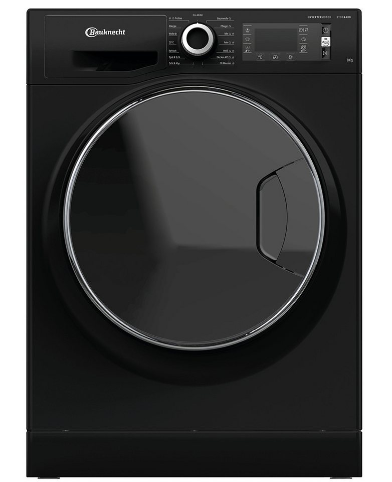 Bauknecht Waschmaschine WM BB 8AA, 8 kg, 1400 U/min, Stop&Add – ermöglicht das Nachlegen vergessener Kleidungsstücke