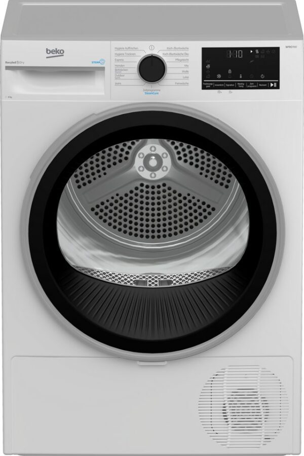 BEKO Wärmepumpentrockner B5T68219, 10 Jahre Motorengarantie, Schontrommel BEKO Wärmepumpentrockner B5T68219, 10 Jahre Motorengarantie, Schontrommel