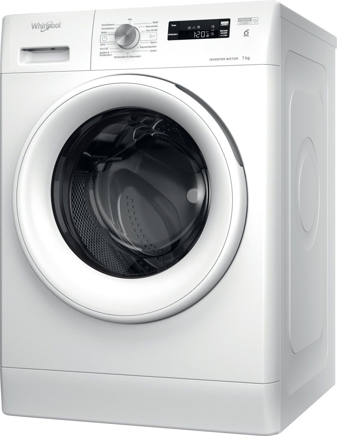 Whirlpool FFS 7458 WE DE Frontlader Waschmaschine
