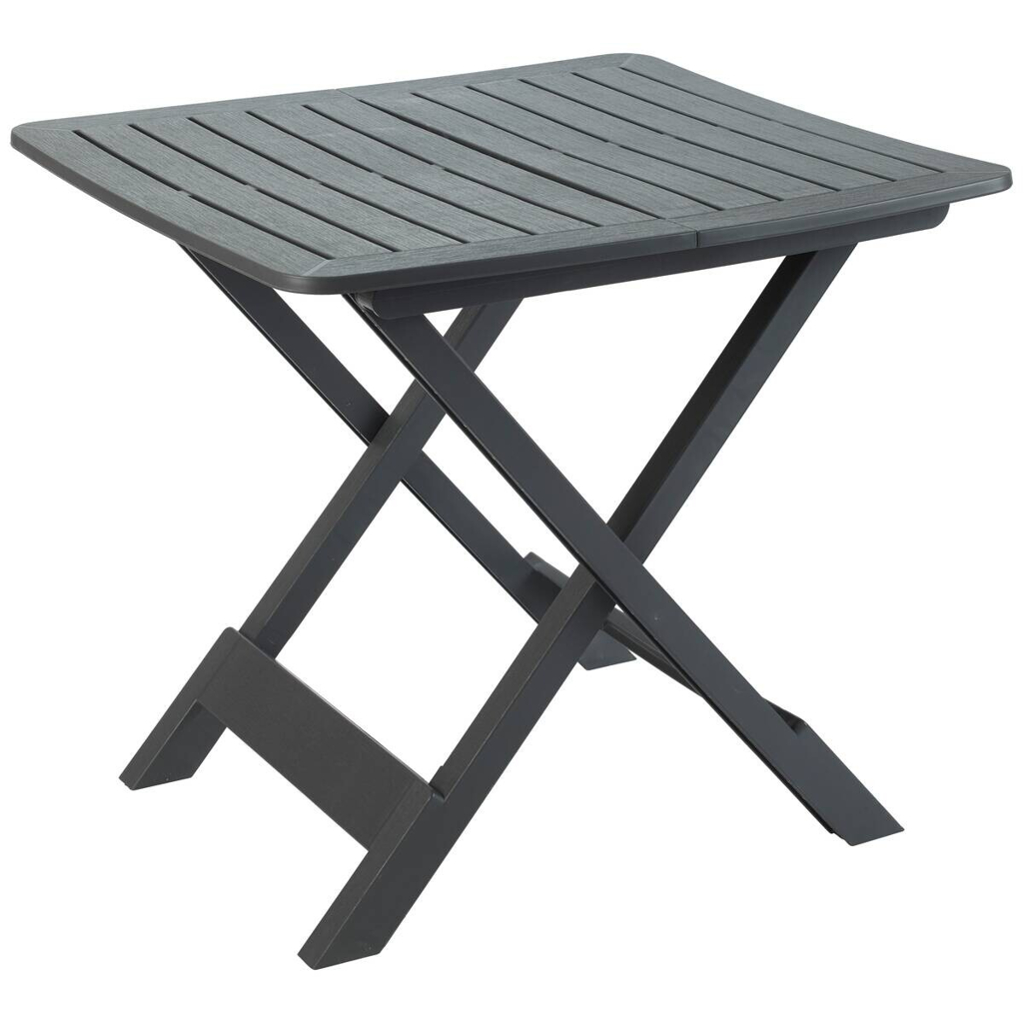 ProGarden Klapptisch Tevere anthrazit Polypropylen B/H/L: ca. 72x70x79 cm