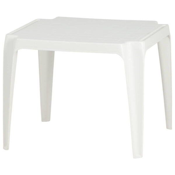 ProGarden Kindertisch Tavolo weiß Kunststoff B/H/L: ca. 52x44x56 cm ProGarden Kindertisch Tavolo weiß Kunststoff B/H/L: ca. 52x44x56 cm
