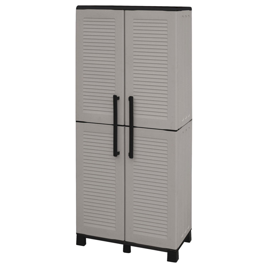 ArtPlast Kunststoffschrank Family
grau Kunststoff B/H/T: ca. 68x168x37 cm