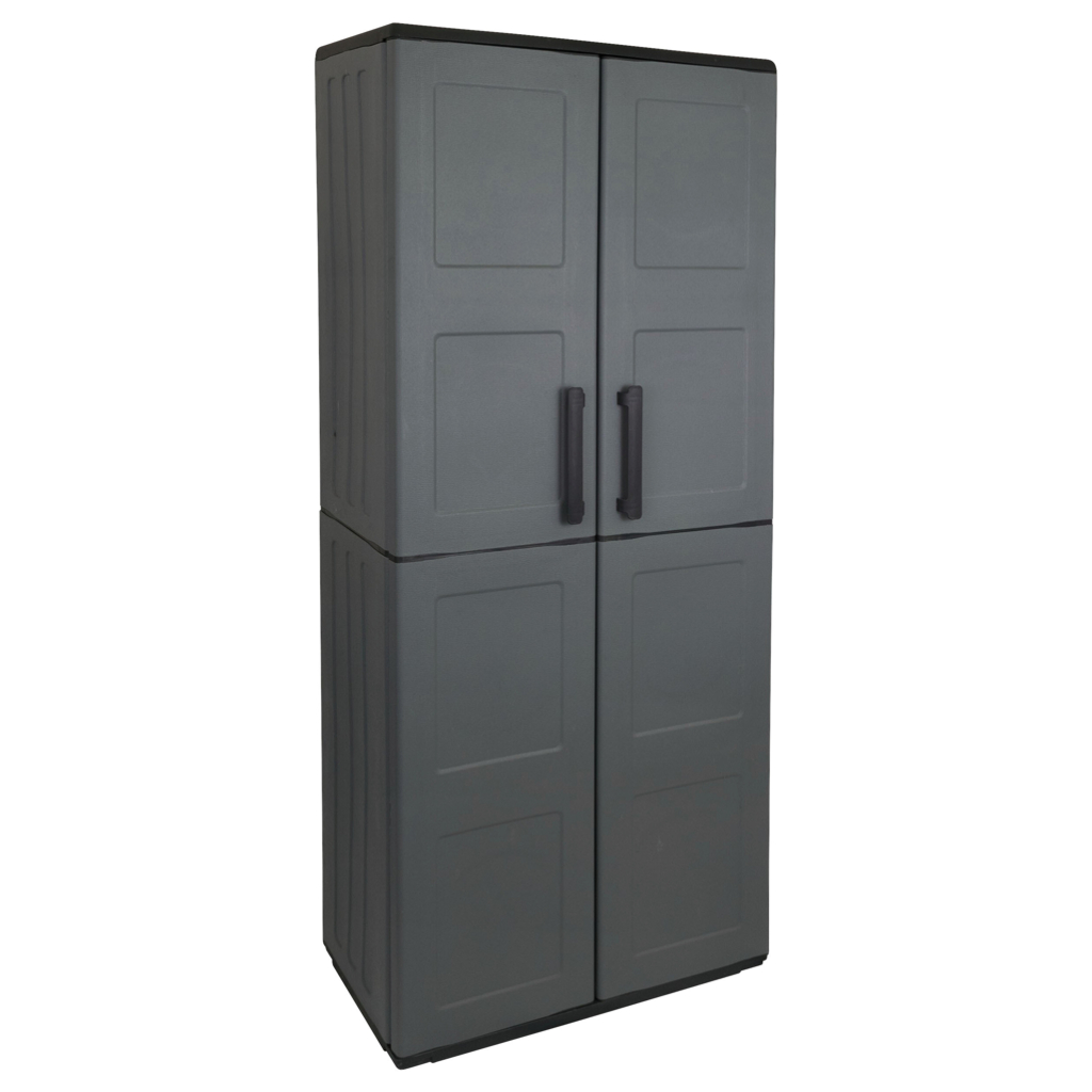 ArtPlast Kunststoffschrank Free
dunkelgrau Kunststoff B/H/T: ca. 68x163x37 cm