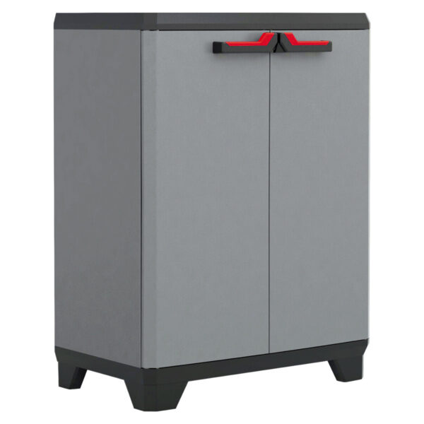 Keter Kunststoffschrank Stilo
grau Kunststoff B/H/L: ca. 68x90x39 cm