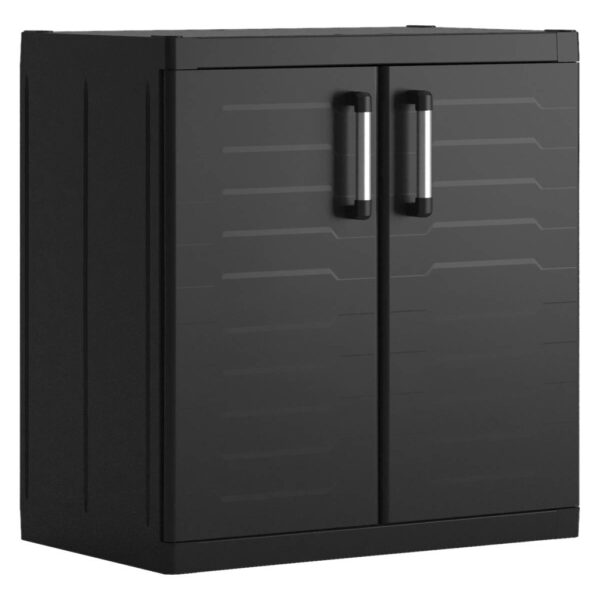 8013183121808 Keter Kunststoffschrank Detroit XL
schwarz Kunststoff B/H/T: ca. 89x93x54 cm