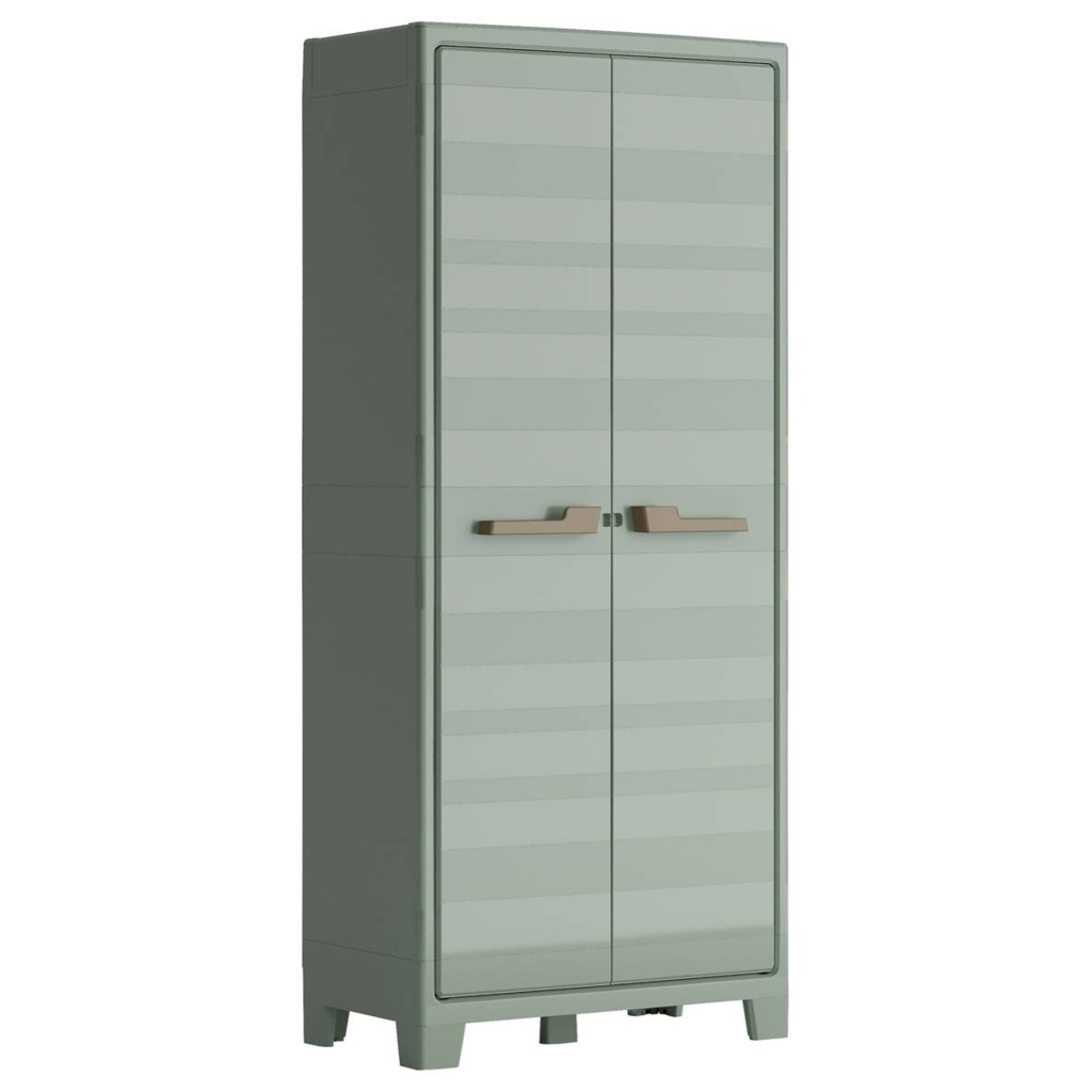 Keter Kunststoffschrank Planet Outdoor Jade Kunststoff B/H/T: ca. 80x182x44 cm