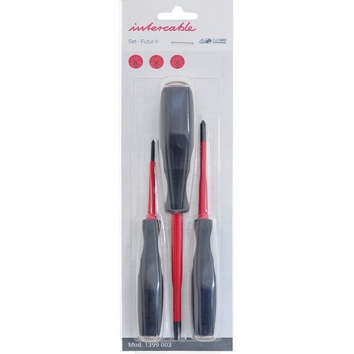 Intercable SCHRAUBENDR.SET KREUZSCHLITZ / INTCAB 1399003 VDE 1399003