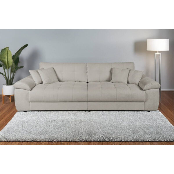 POCO Big Sofa Tema graubraun Microfaser B/H/T: ca. 144x70x183 cm POCO Big Sofa Tema graubraun Microfaser B/H/T: ca. 144x70x183 cm